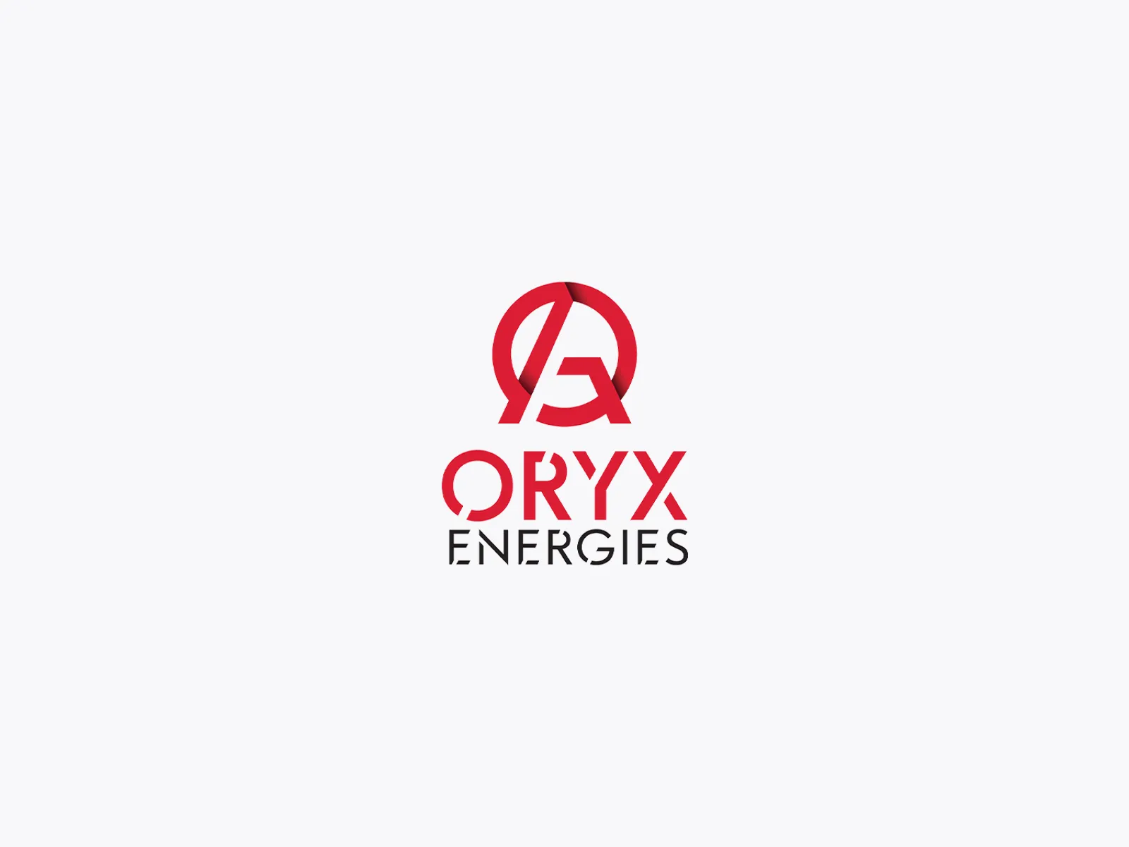 Oryx Energies logo in red and black on a white background.